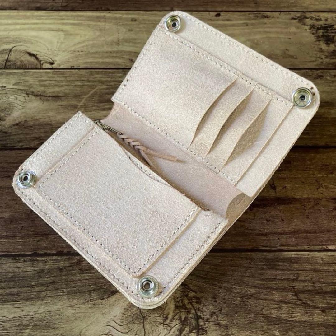 【ムチャチャチャチャーナ】国産ステアハイドトラッカーウォレット【オーダー】