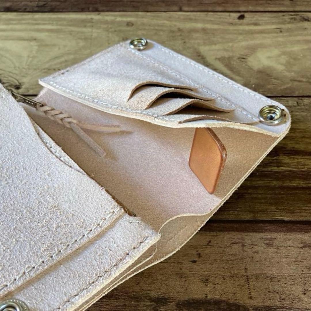 【ムチャチャチャチャーナ】国産ステアハイドトラッカーウォレット【オーダー】