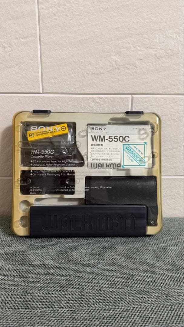 ソニー SONY ウォークマン WM-550C カセットプレーヤー