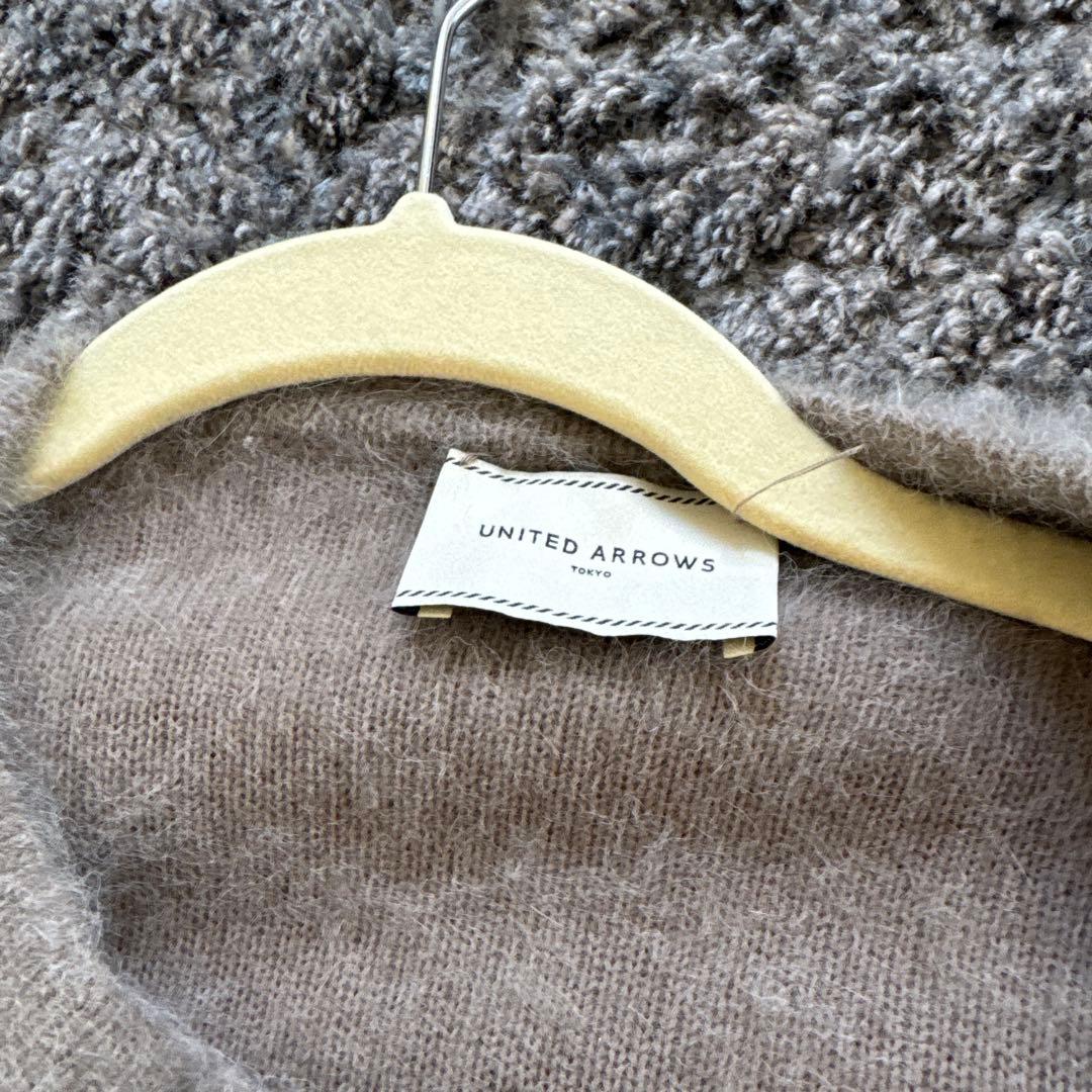 UNITED ARROWS ベージュ ポンチョ・ケープコート