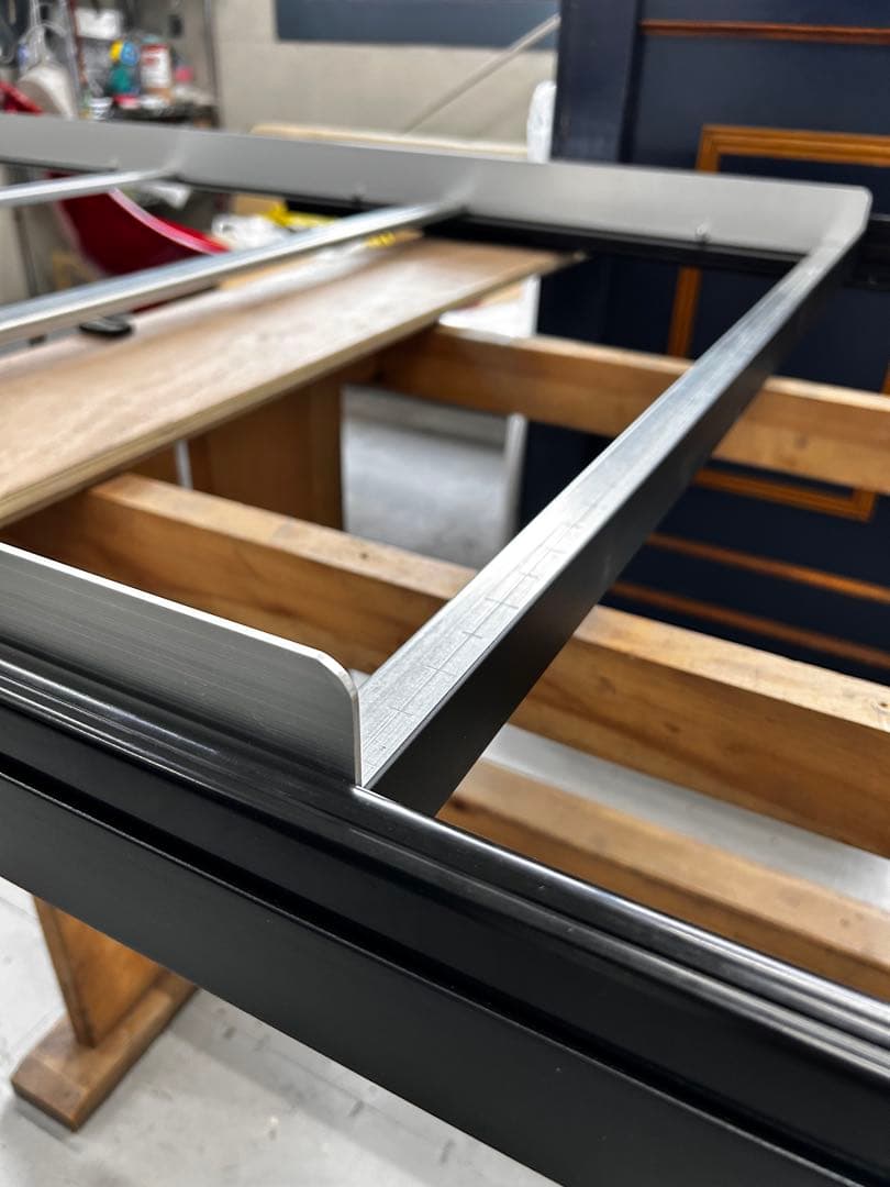 パー様ハイエーススライドフロア 150黒レール、サイドパネル、ポール