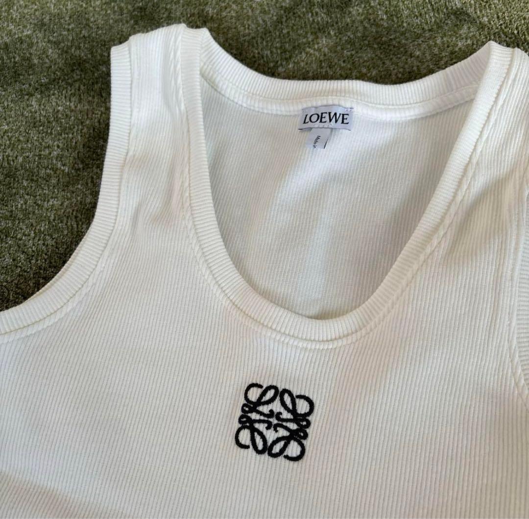 【LOEWE】ロゴタンクトップ