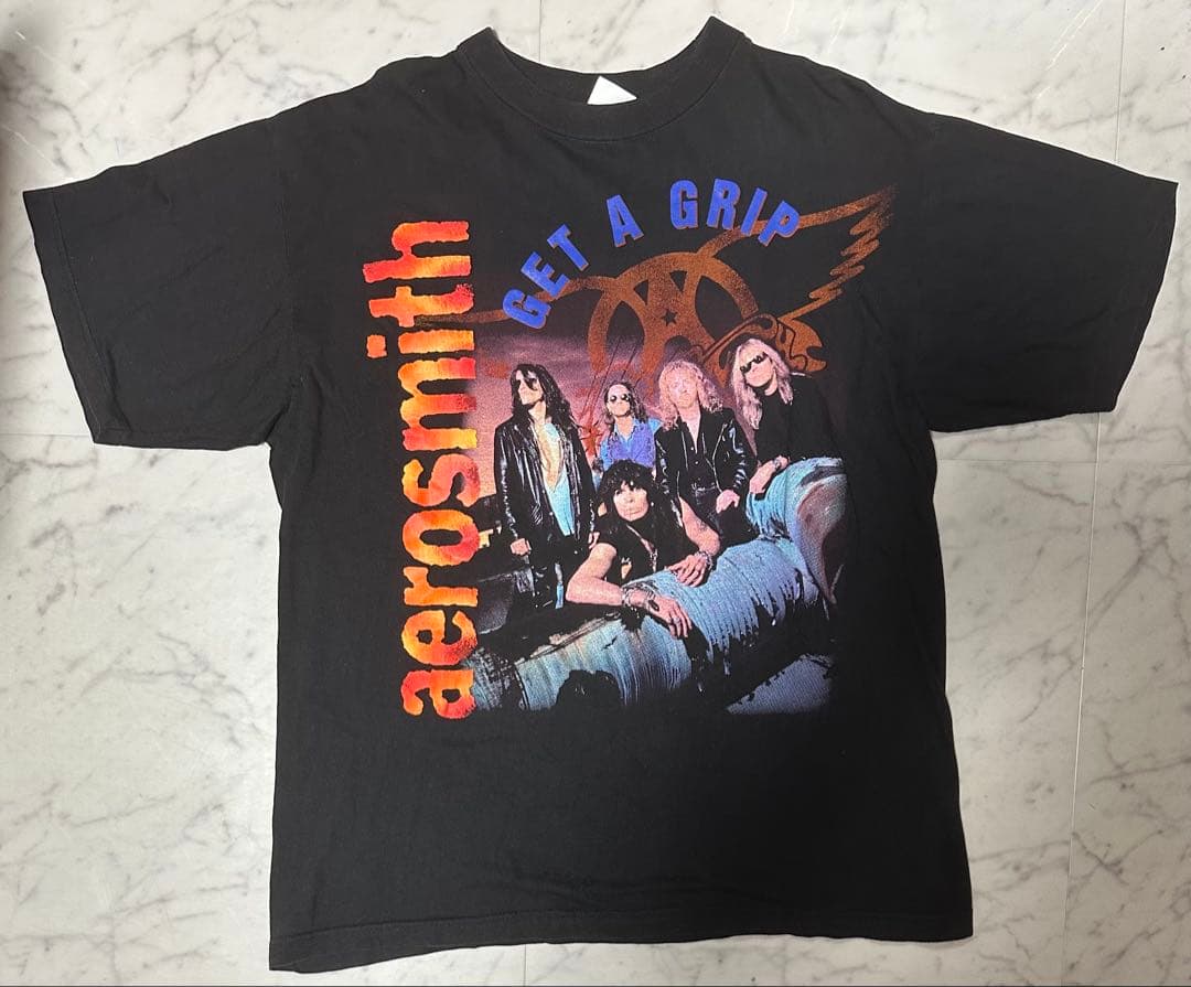 コ*ん様 Aerosmith エアロスミス Tシャツ 90s
