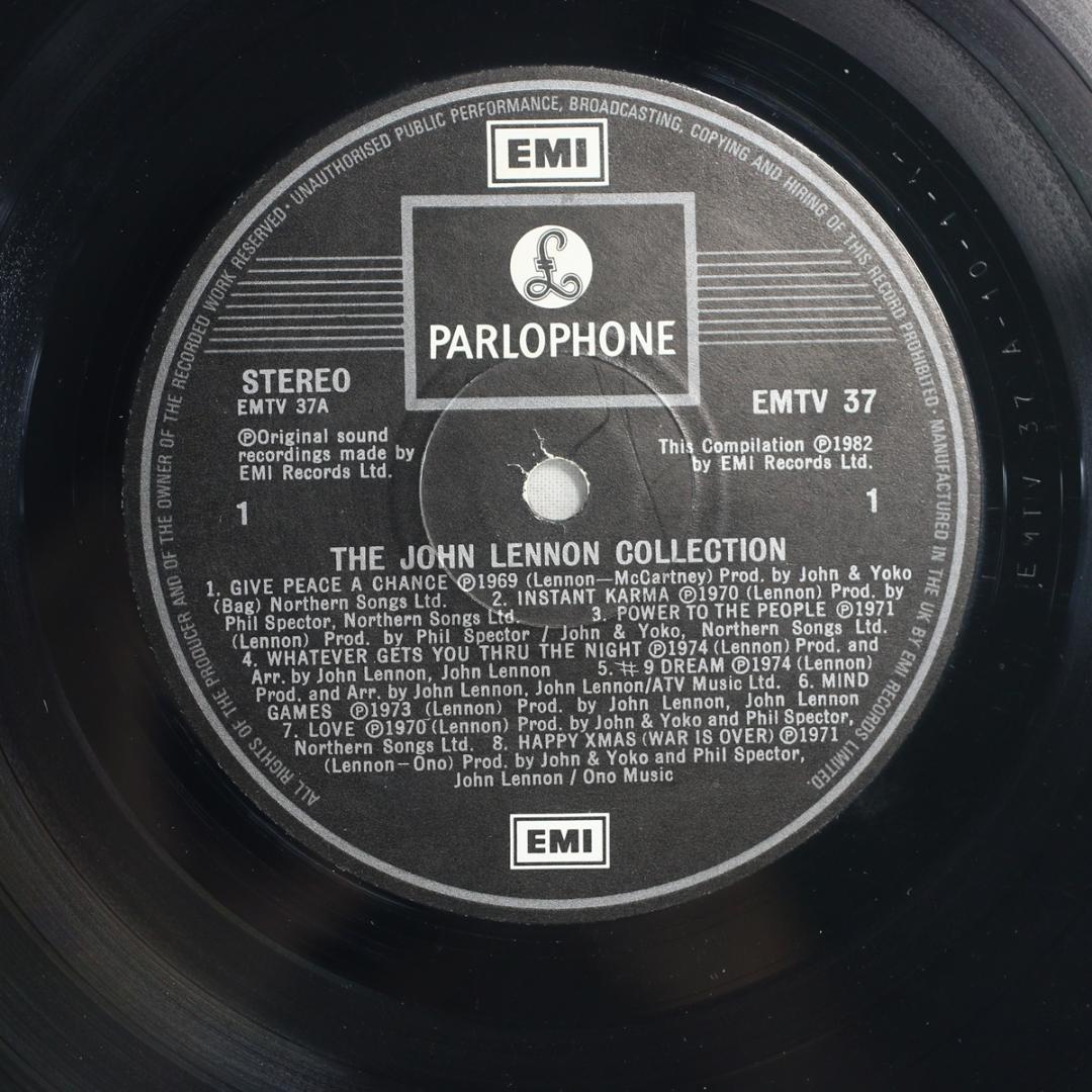 英LP The John Lennon Collection UKオリジナル