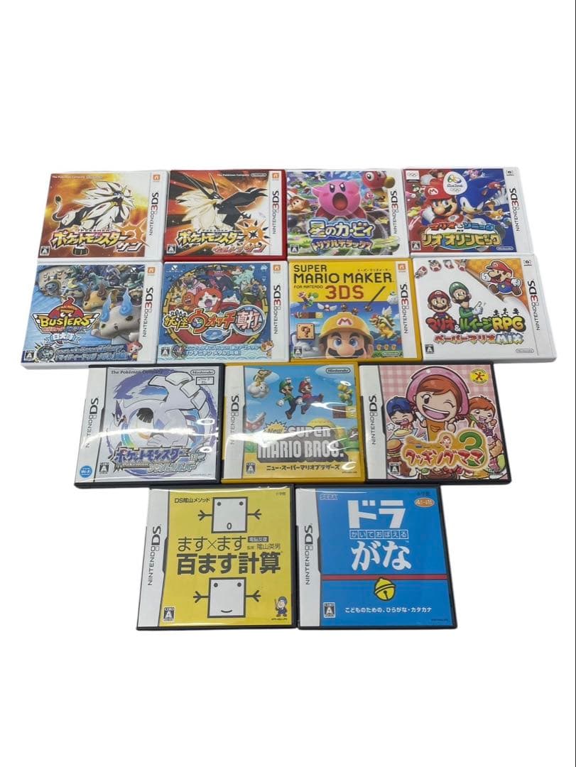 Nintendo 3DS DS ゲームソフトまとめ 13本
