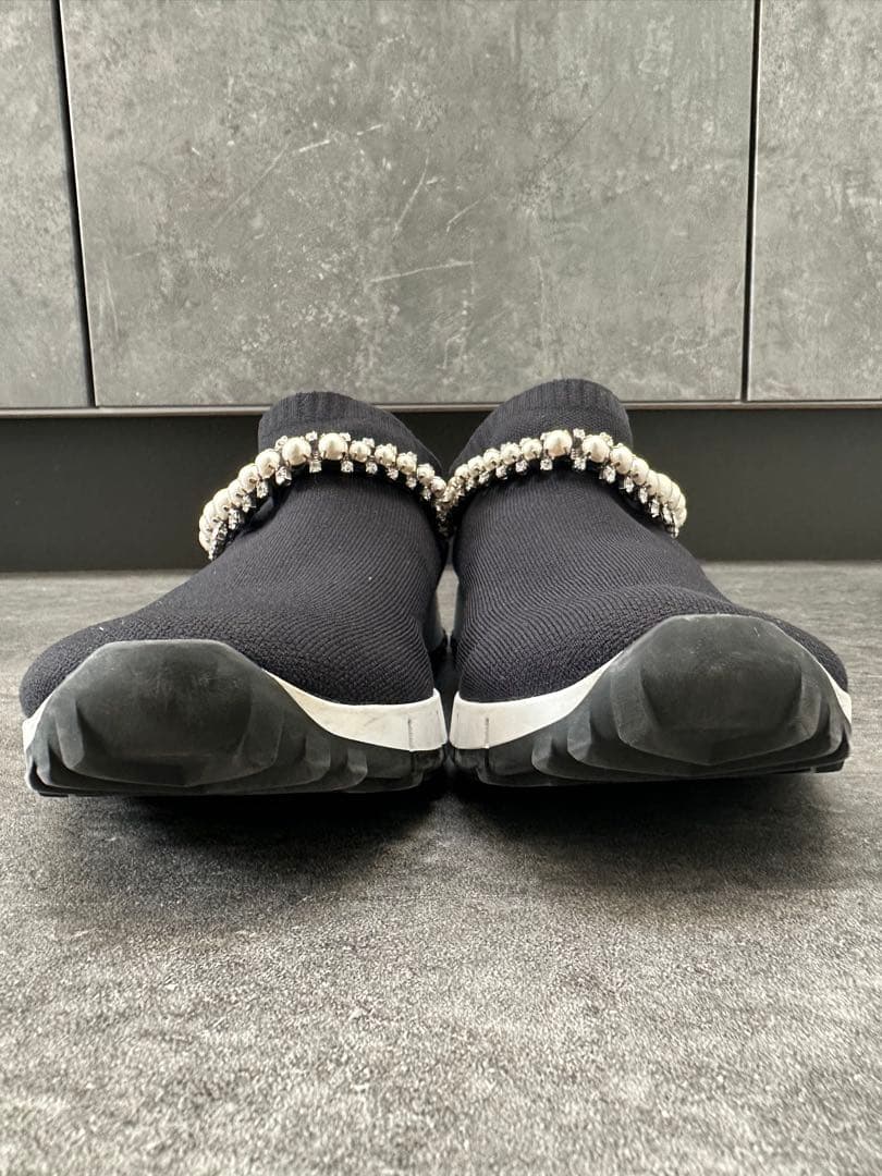 ジミーチュウ スニーカー ビジュー ヴェローナJIMMY CHOO 23.5