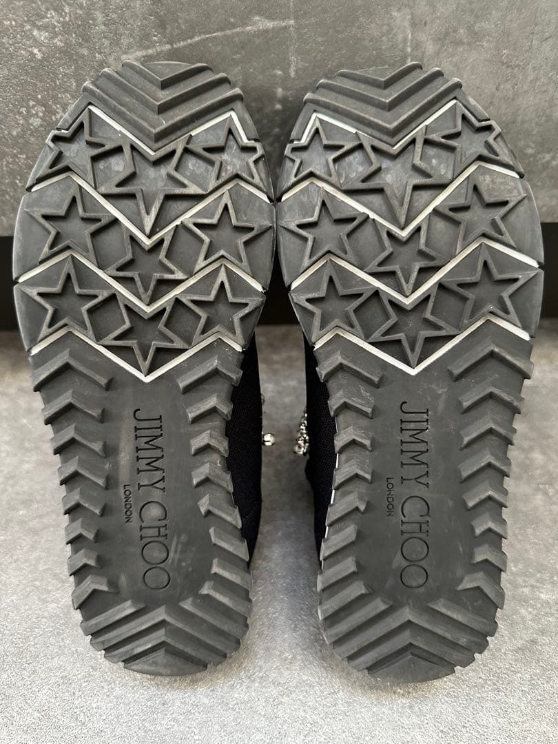 ジミーチュウ スニーカー ビジュー ヴェローナJIMMY CHOO 23.5