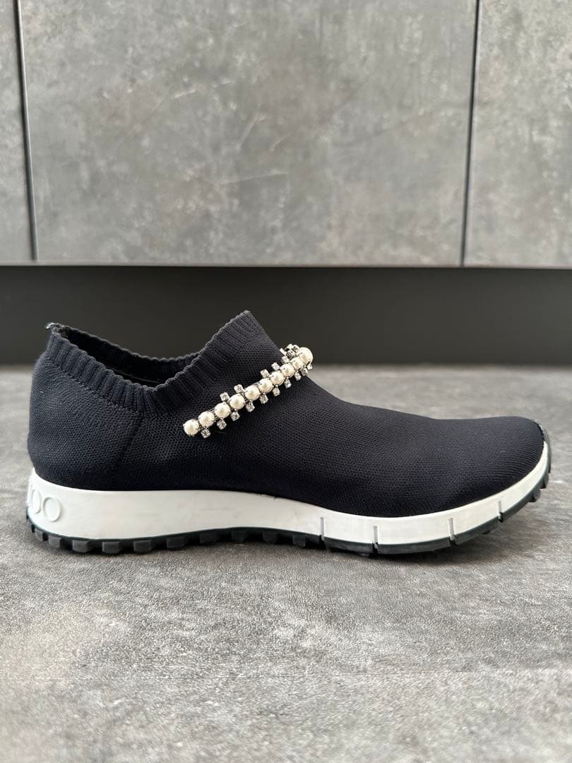 ジミーチュウ スニーカー ビジュー ヴェローナJIMMY CHOO 23.5