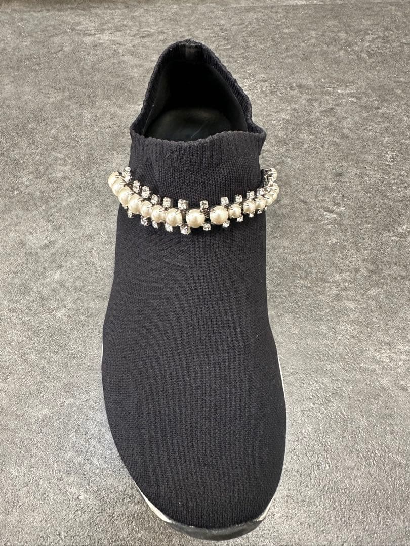 ジミーチュウ スニーカー ビジュー ヴェローナJIMMY CHOO 23.5