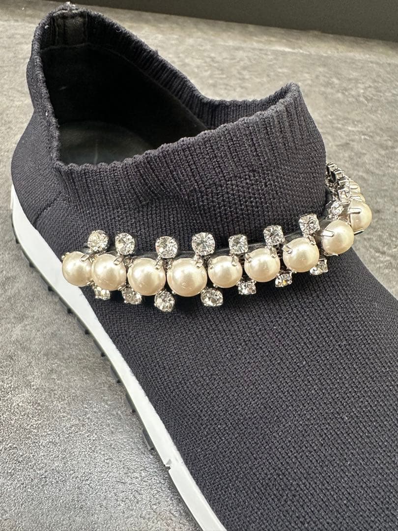 ジミーチュウ スニーカー ビジュー ヴェローナJIMMY CHOO 23.5