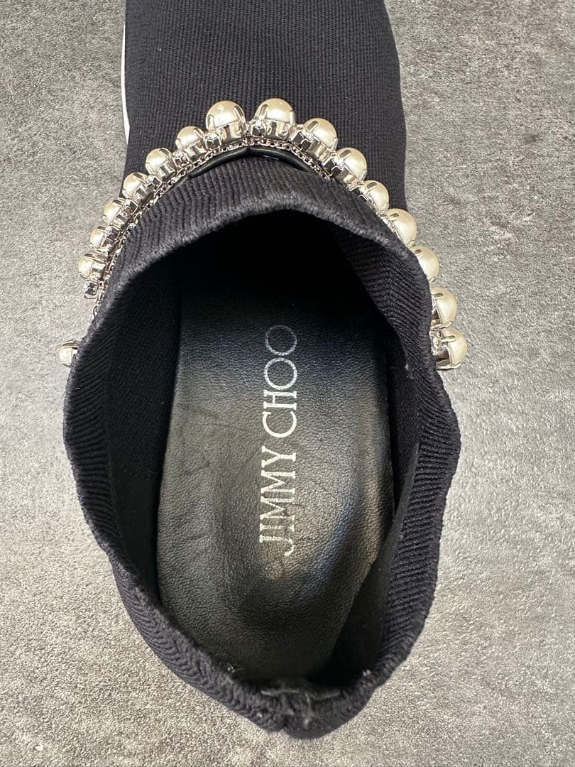 ジミーチュウ スニーカー ビジュー ヴェローナJIMMY CHOO 23.5