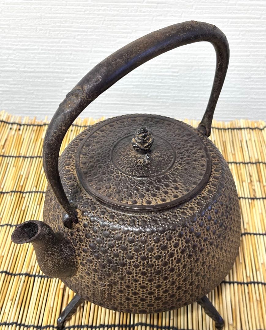 未使用、長期保管品、付属品付　南部三厳堂　２２型九重アラレ　コトヒロ様　売約済み