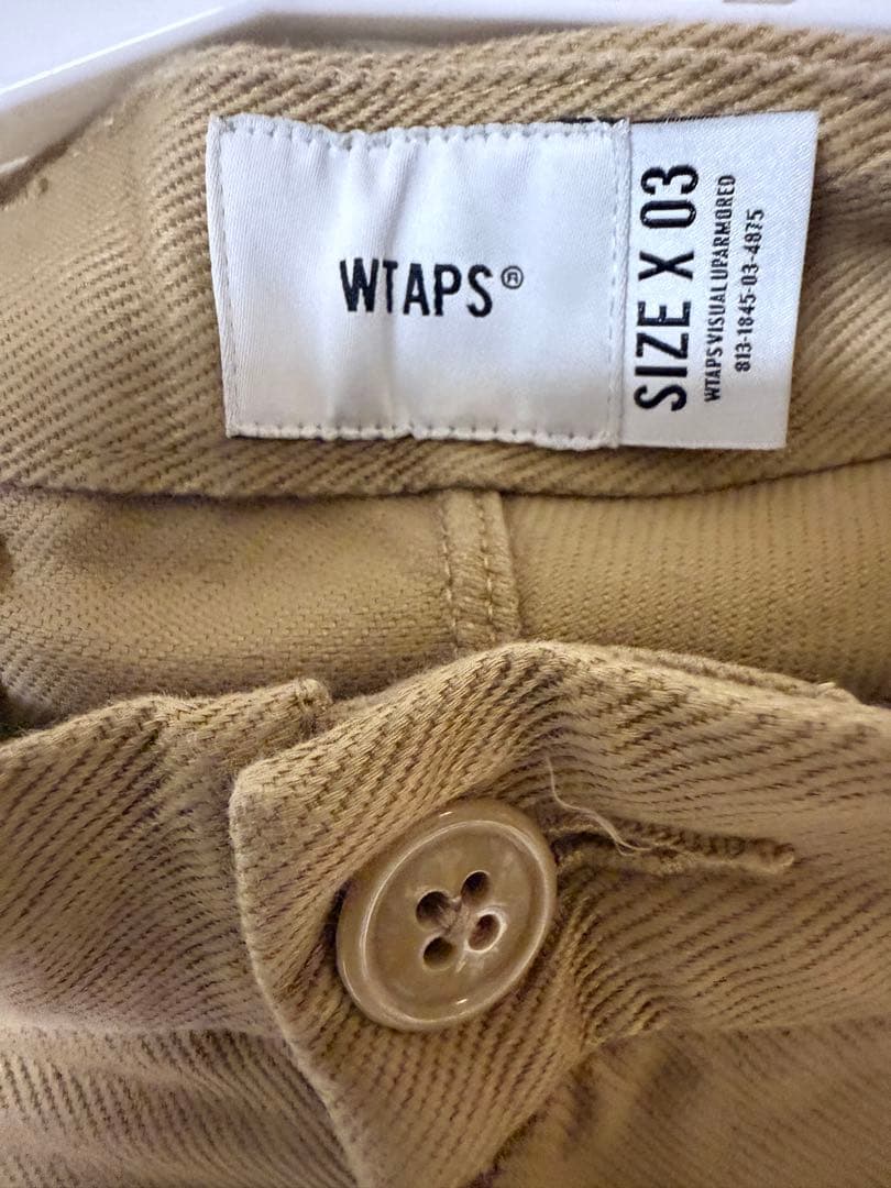 WTAPS カーキ チノパン テーパードx03