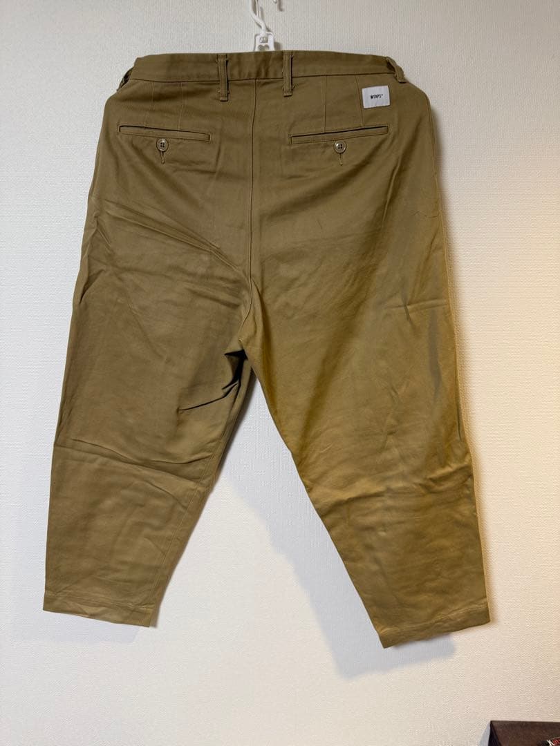 WTAPS カーキ チノパン テーパードx03
