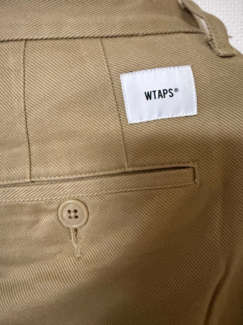 WTAPS カーキ チノパン テーパードx03