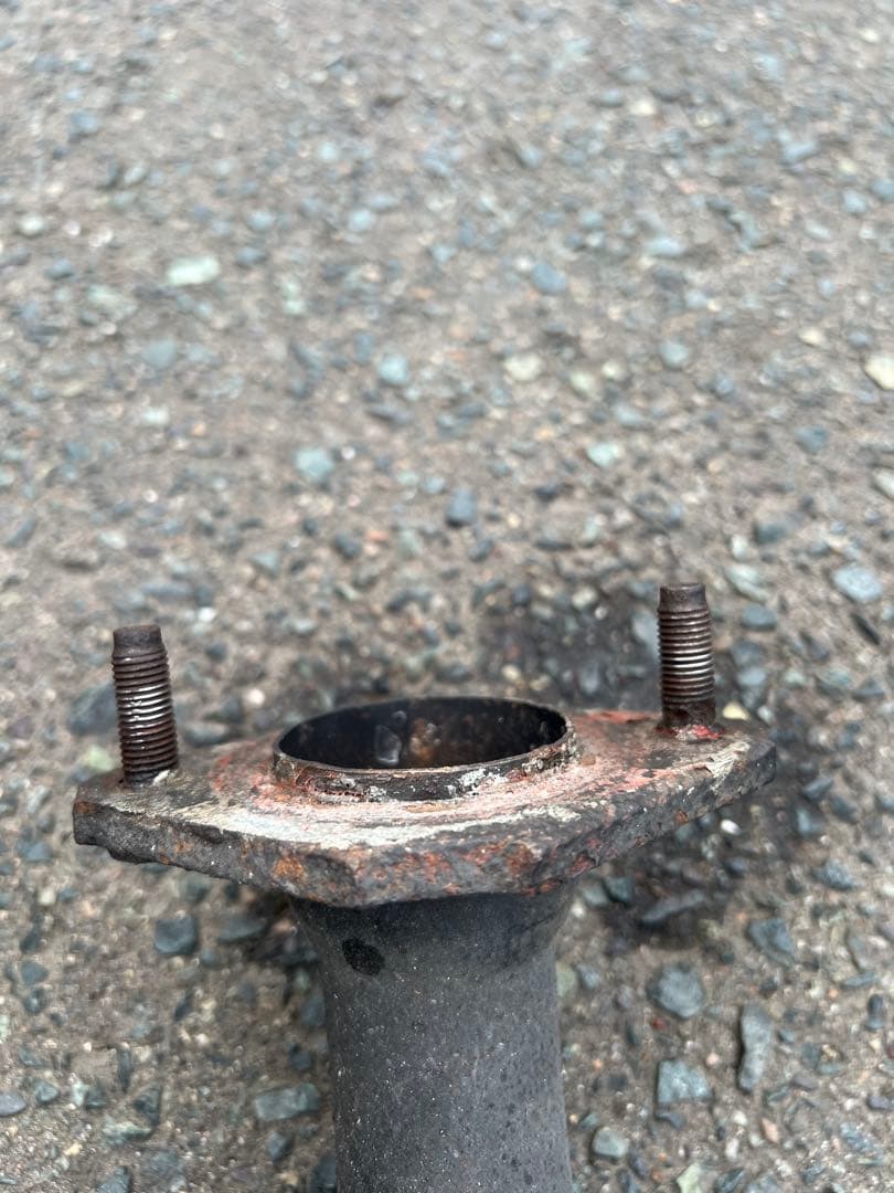 スカイラインクーペ v36 中間ストレートマフラー