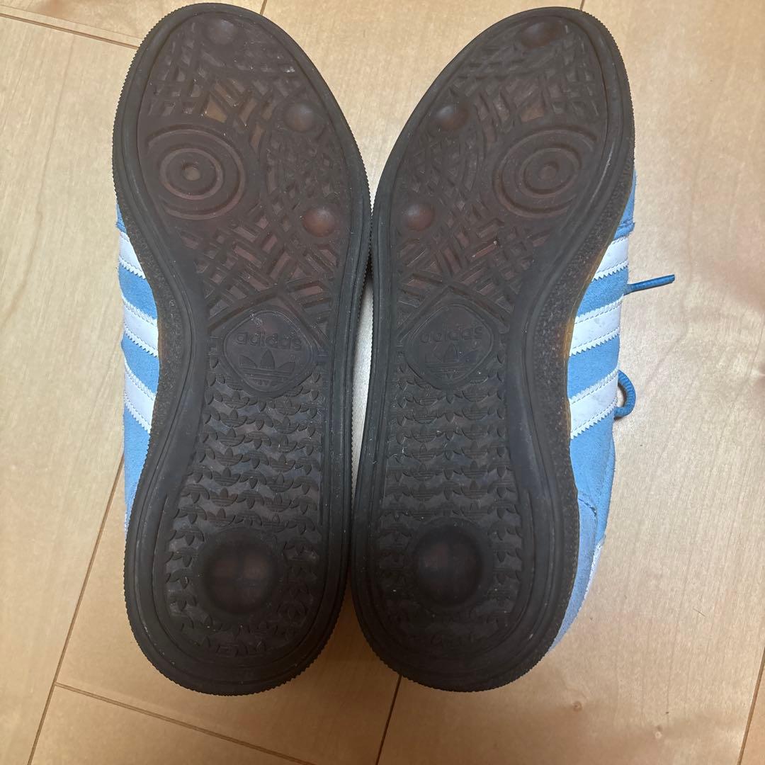 adidas スペツィアル 水色　27.0