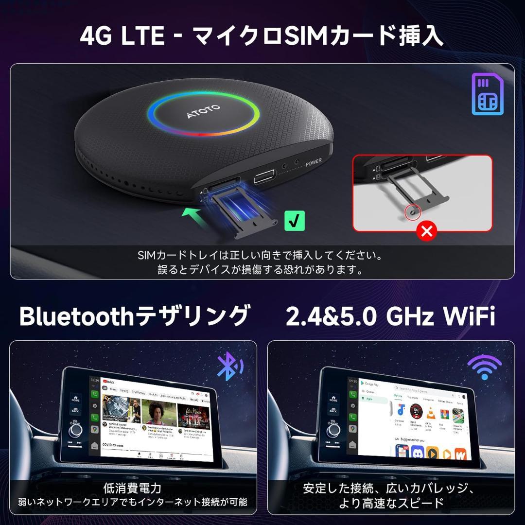 CB6 AI Box 2025年版 CarPlay & Android Auto