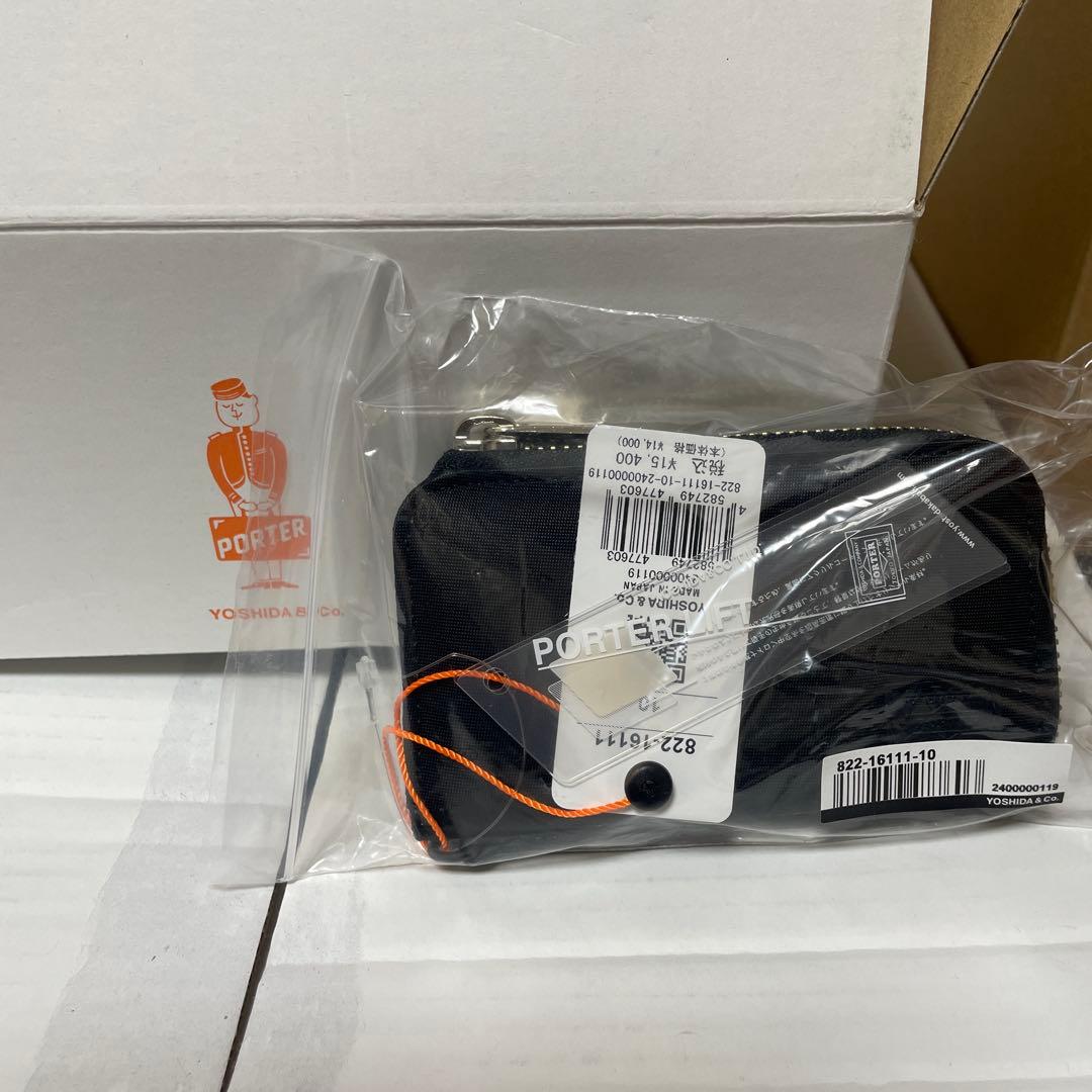 【未使用品】【PORTER】822-16111 リフト キーケース 黒