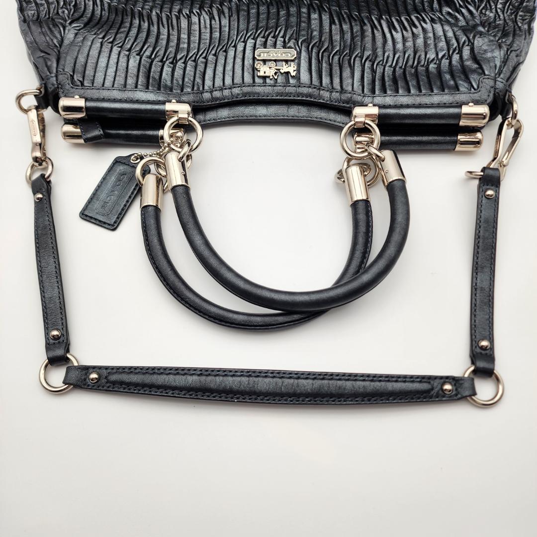 ★COACH★ コーチ 2wayトートバッグ マディソン ブラック 21281