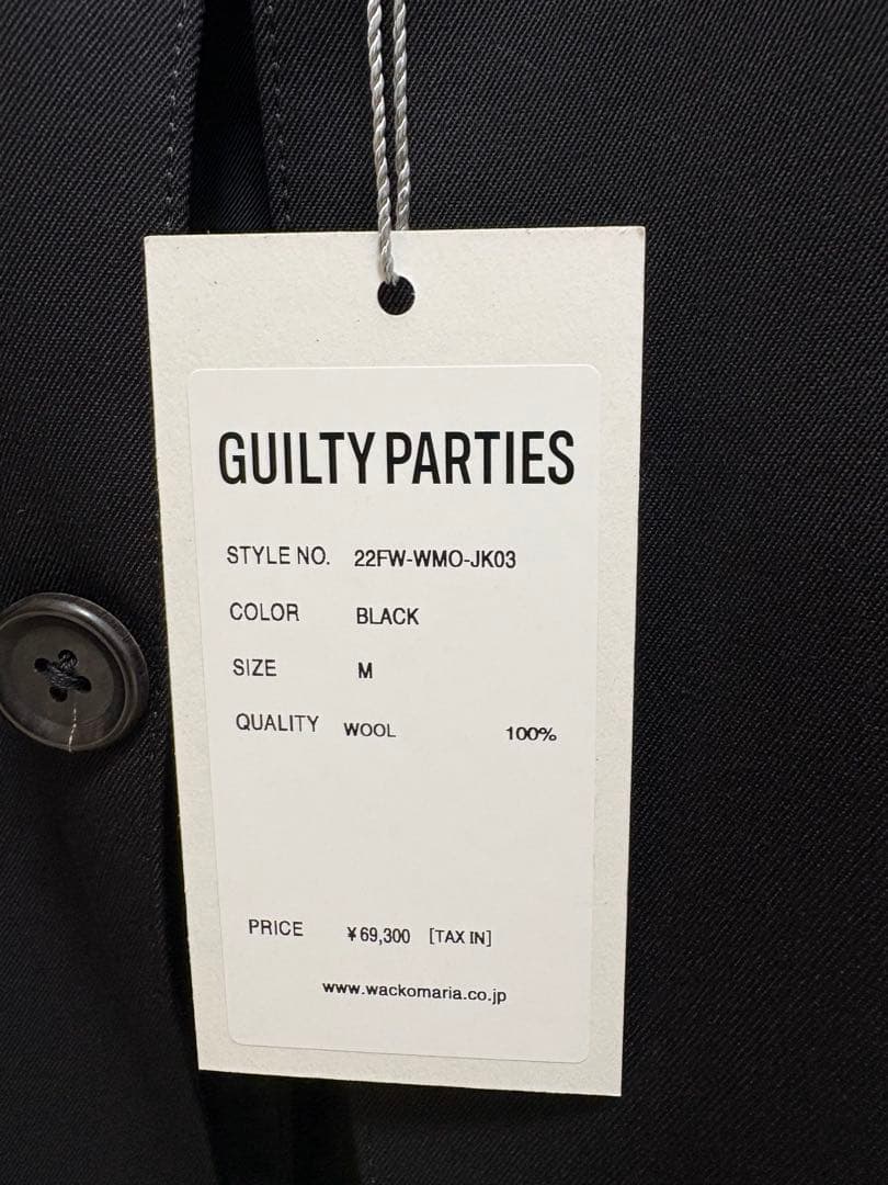 wackomaria ワコマリア UNCONSTRUCTED セットアップ 黒M