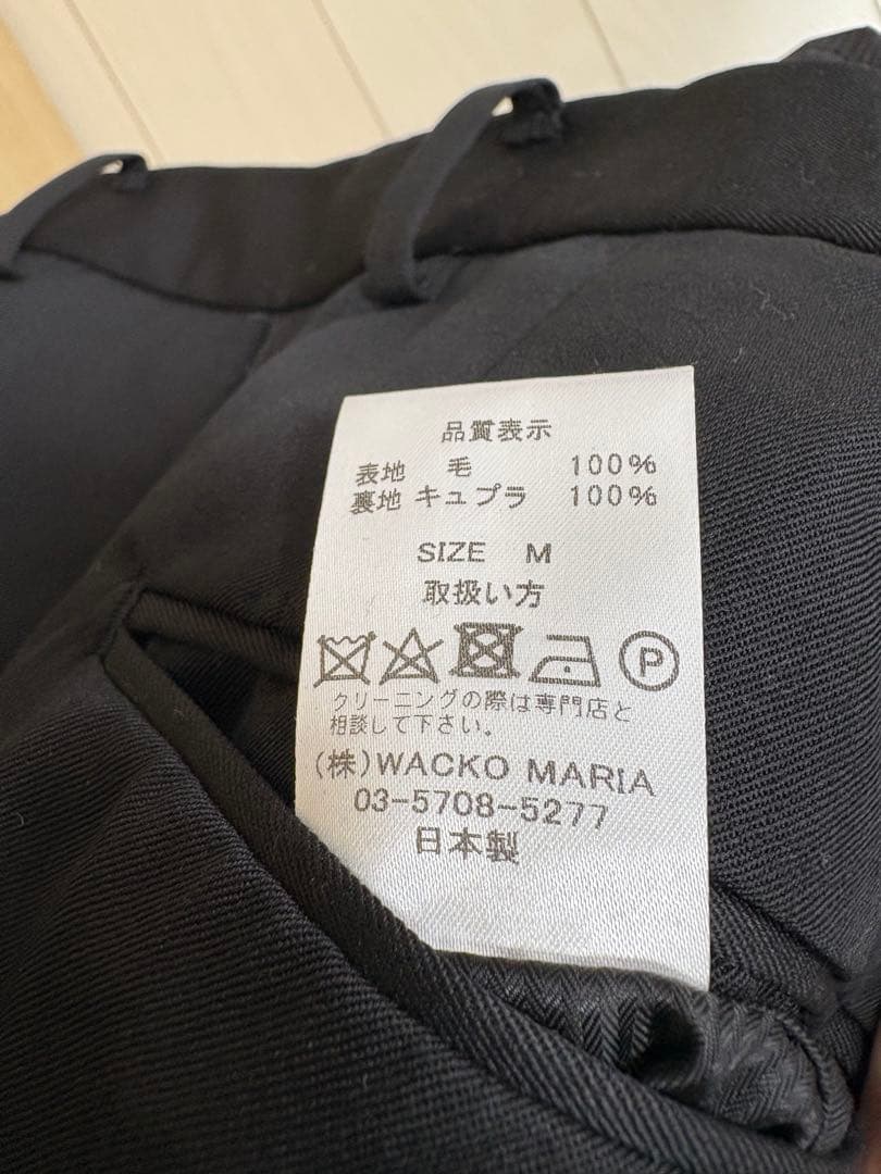 wackomaria ワコマリア UNCONSTRUCTED セットアップ 黒M