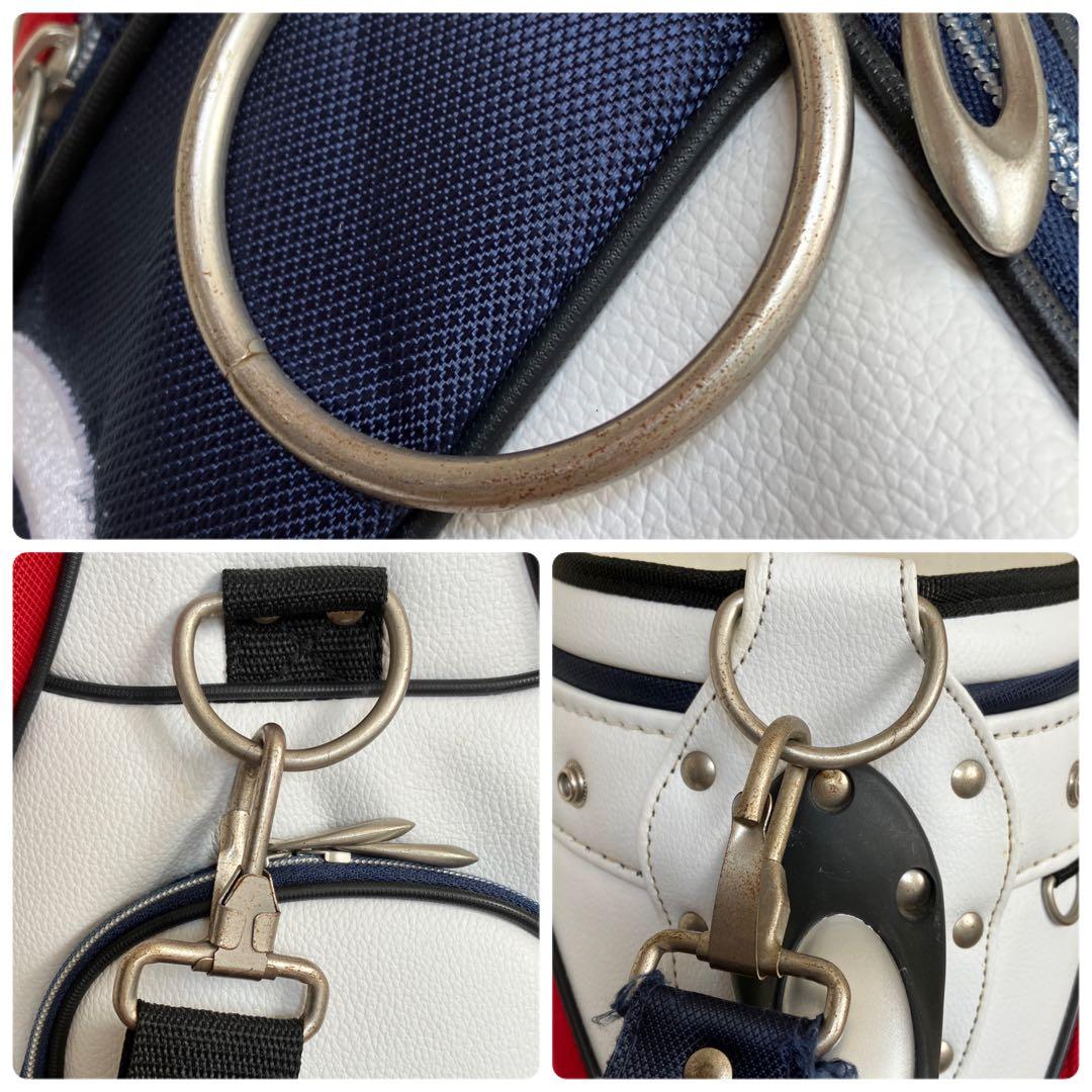 AB-199 クリーブランド キャディバッグ 6分割カート型 ホワイト 送料無料