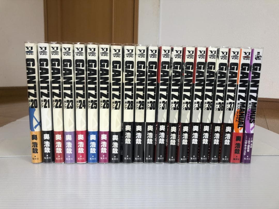 ガンツ　全巻　初版　GANTZ　漫画　マンガ　コミック　奥浩哉　冊子