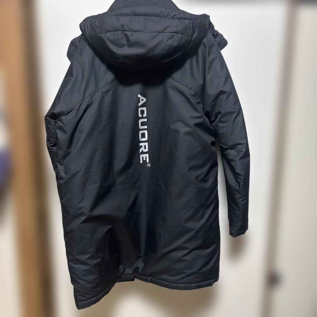 ACUORE ブラック ベンチコート Lサイズ　アクオレ