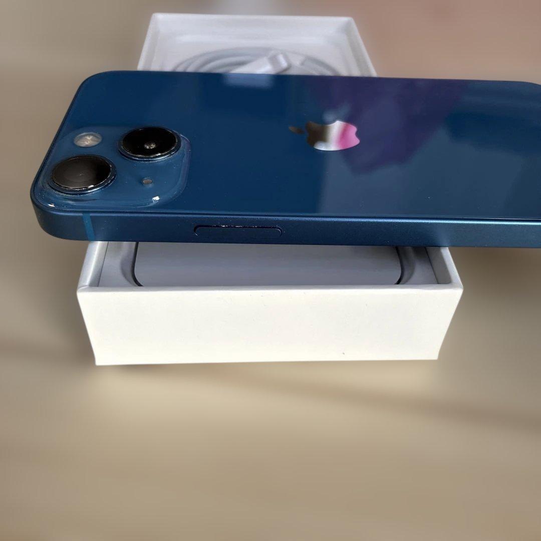 Apple iPhone 13mini ブルー 本体　バッテリー84%