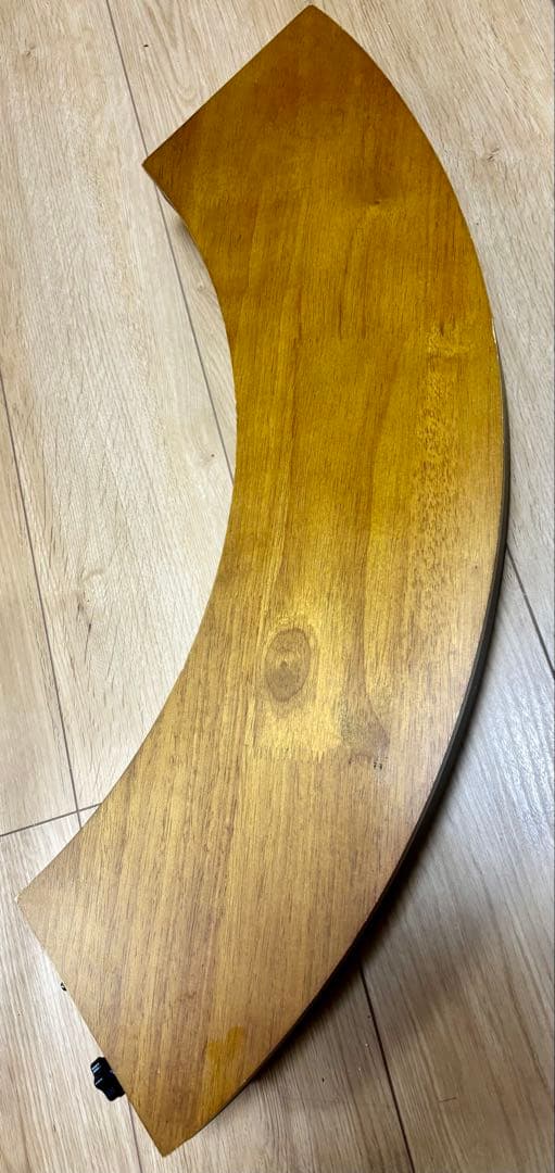 つんつんまる　ロゴス円形テーブルドジャース応援価格　扇状4枚繋げると円卓に