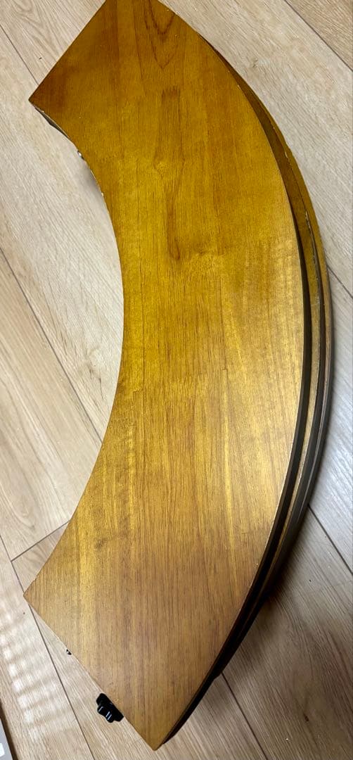 つんつんまる　ロゴス円形テーブルドジャース応援価格　扇状4枚繋げると円卓に