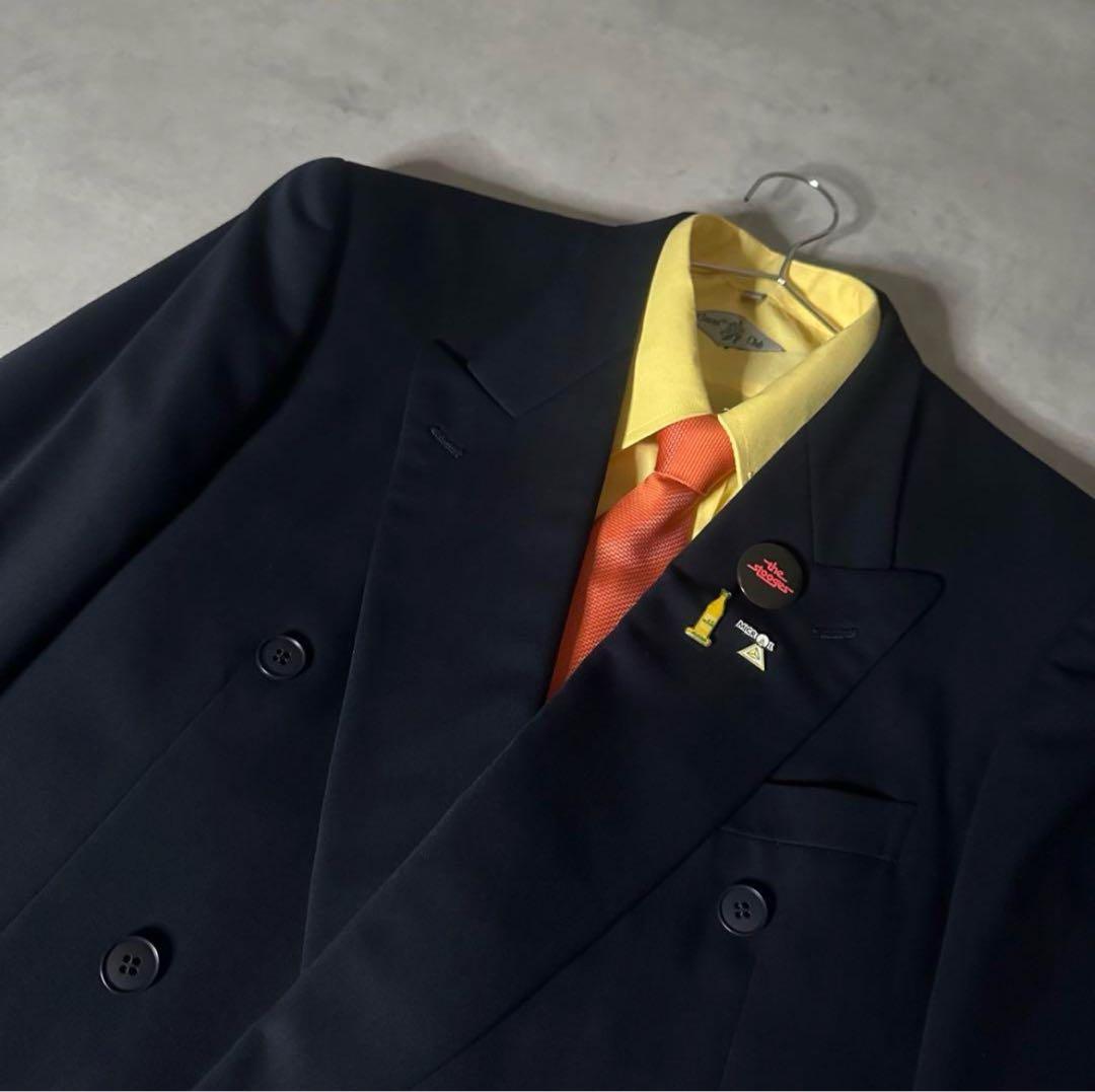 ダブルスーツ ネイビー セットアップ