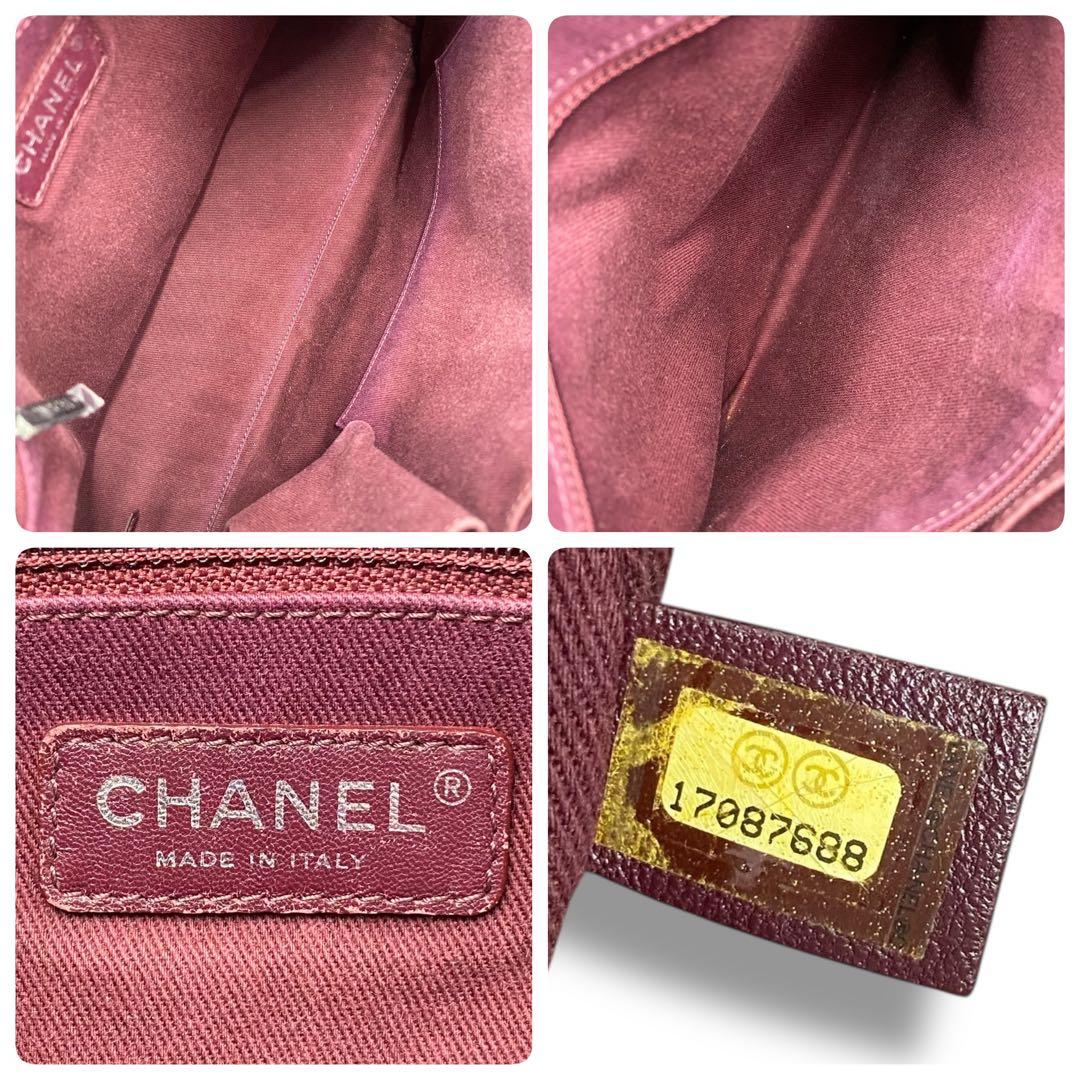 良品 CHANEL マトラッセ パリビアリッツ マトラッセ A4 バッグ 大容量