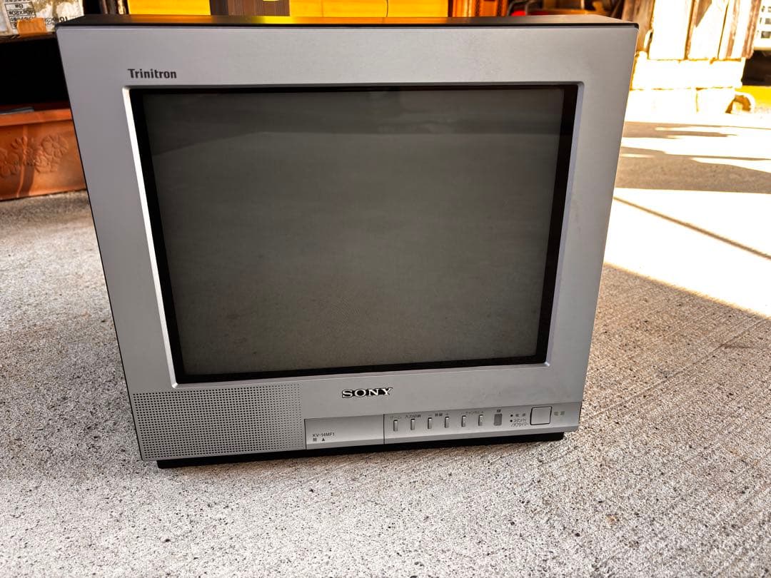 動作確認済　SONY ブラウン管 テレビ トリニトロン KV-14MF1
