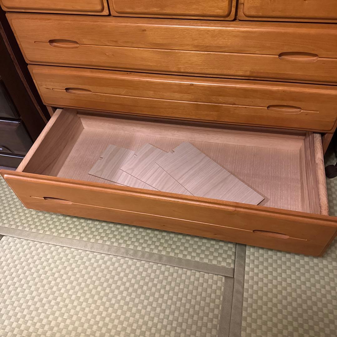 CRION 6段チェスト ナチュラルウッド　タンス