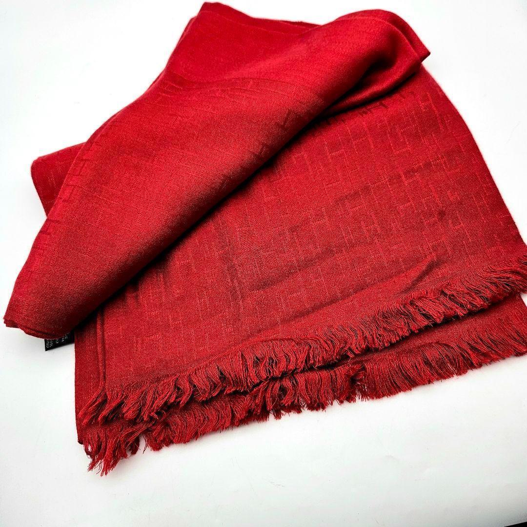 【大判】HERMES H柄 カシミヤ ストール