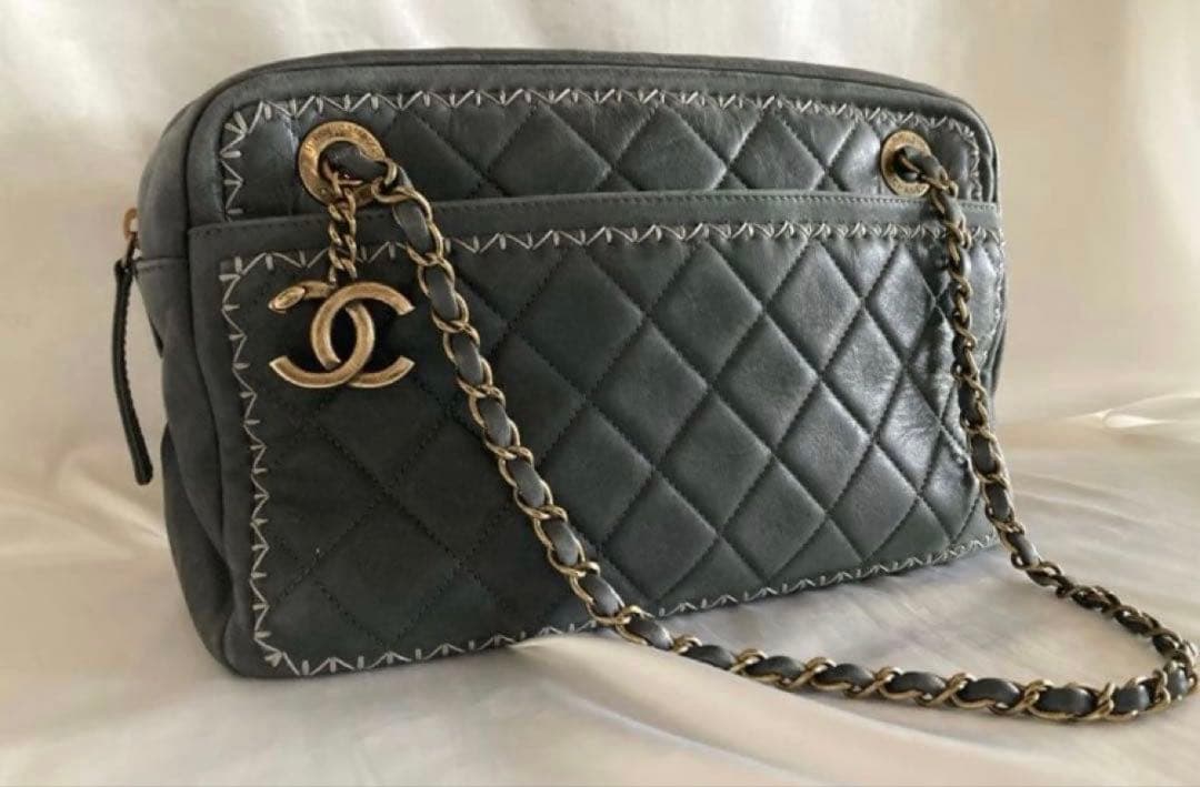 P*n様 極美品♡CHANEL マトラッセ　チェーンバッグ　ワイルドステッチ