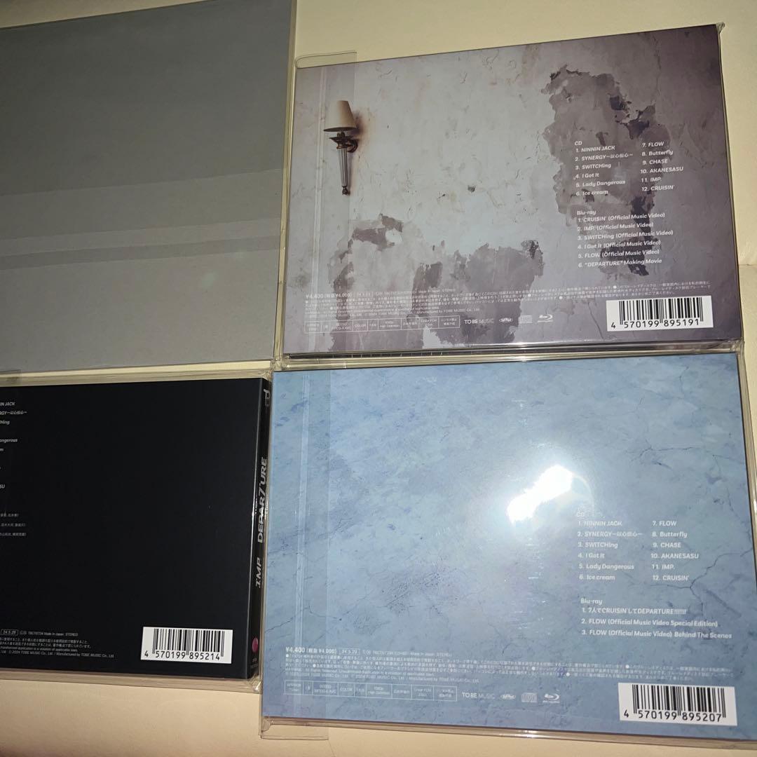 【新品未開封】IMP. アルバム DEPARTURE 3形態 3枚組 特典付き