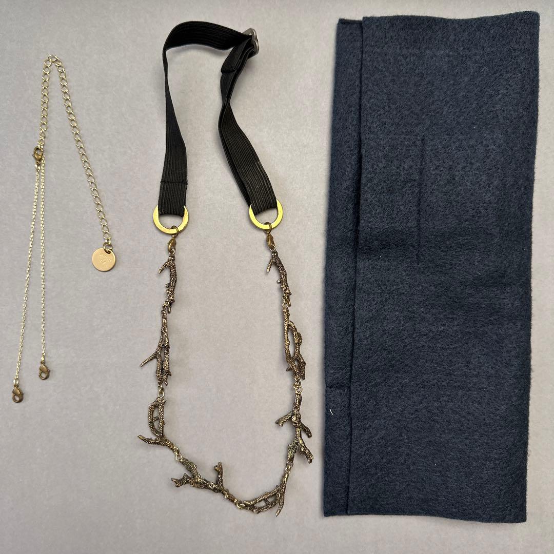 ※専用です※プリュイPLUIE ヘアアクセ　チョーカー　2wayタイプ　ブロンズ