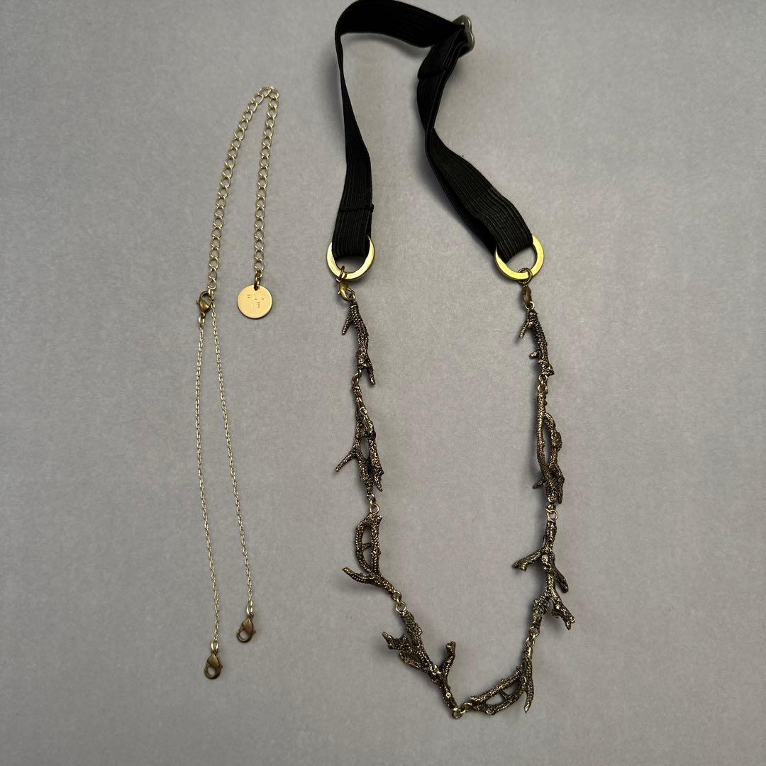 ※専用です※プリュイPLUIE ヘアアクセ　チョーカー　2wayタイプ　ブロンズ