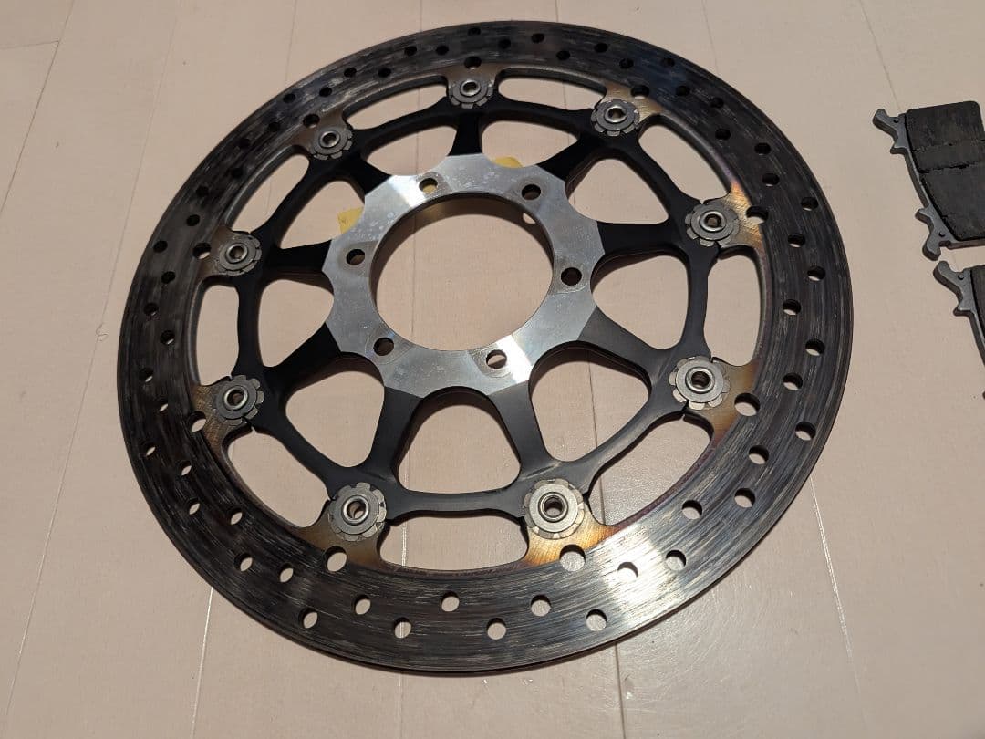  S/M1000RR 純正ブレンボ ブレーキディスクとニッシンパッド