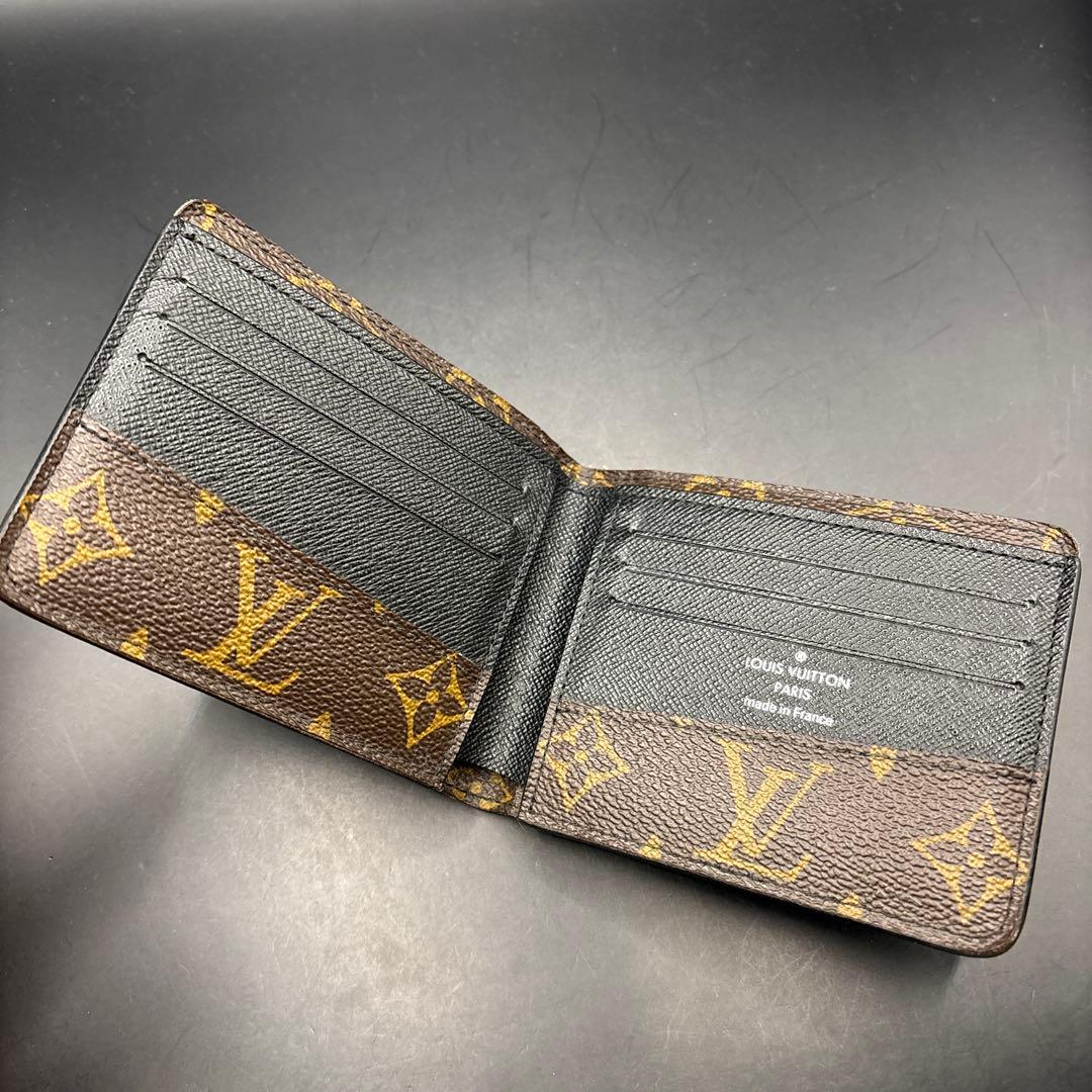 即決 ルイヴィトン モノグラム マカサー ポルトフォイユ ガスパル