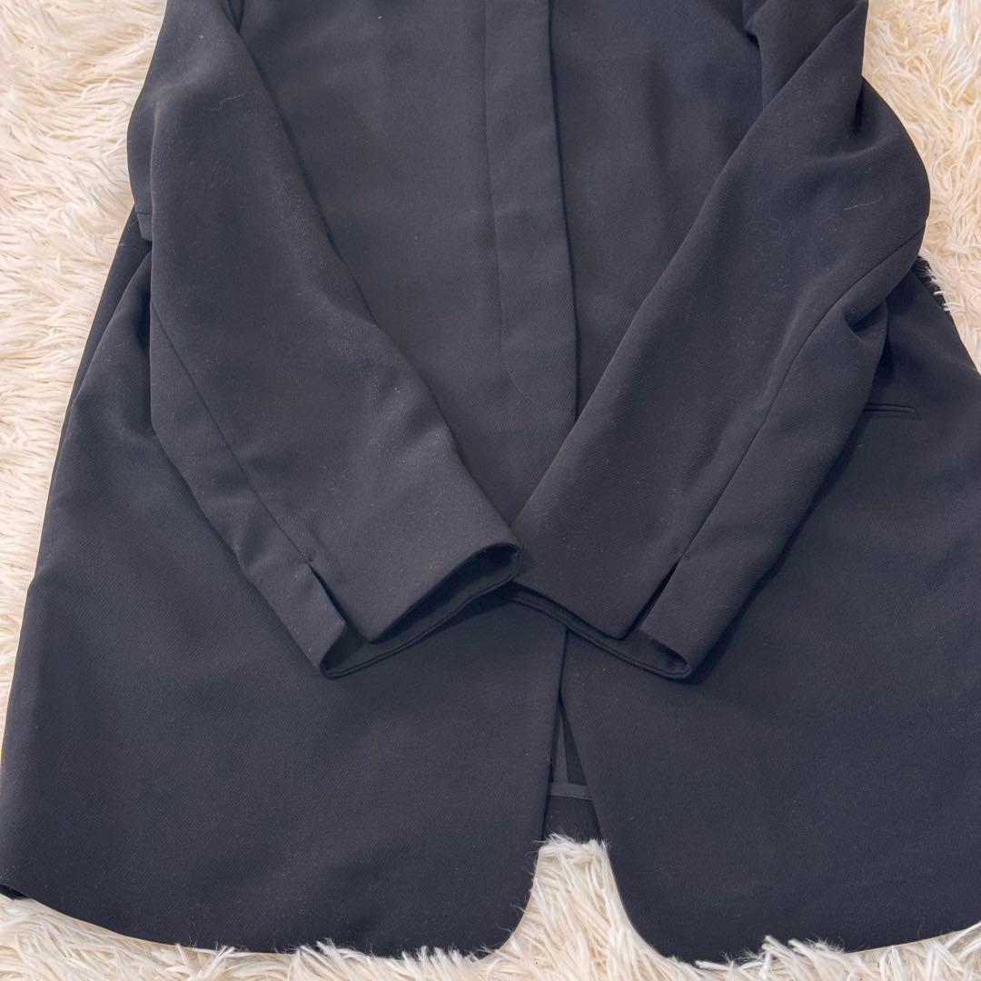 極美品　AMERI　TWILL JACKET LIKE TOP　アメリ　黒