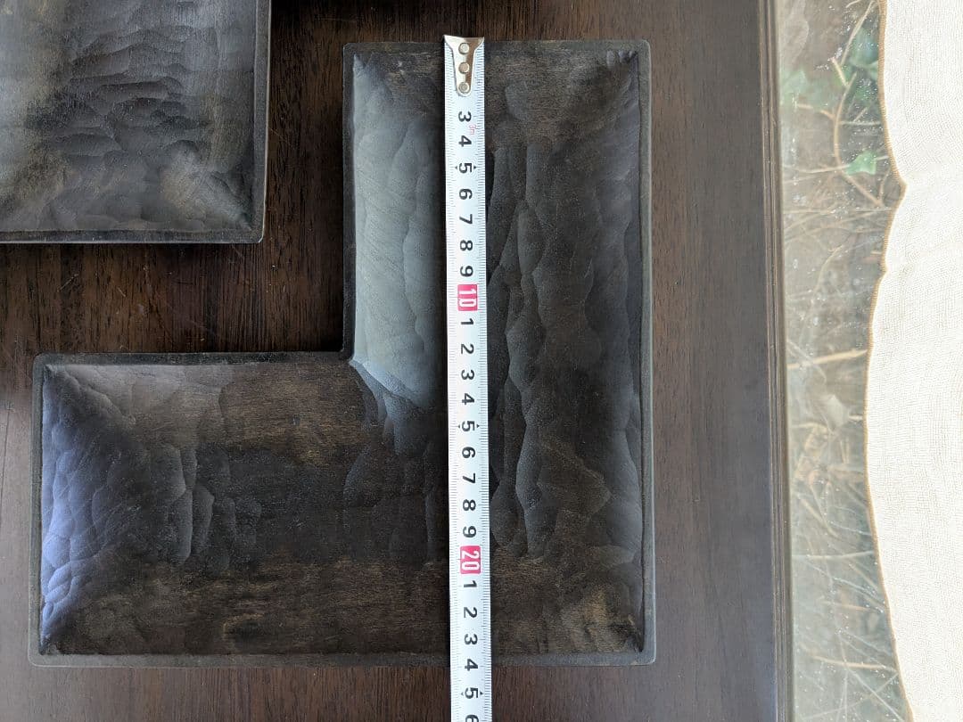 三谷龍二　L字型　木皿　２枚セット