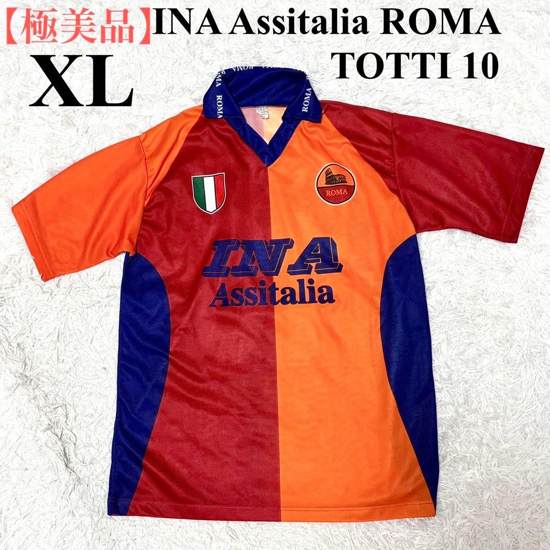 【極美品】INA Assitalia ROMA TOTTI ゲームシャツ　XL