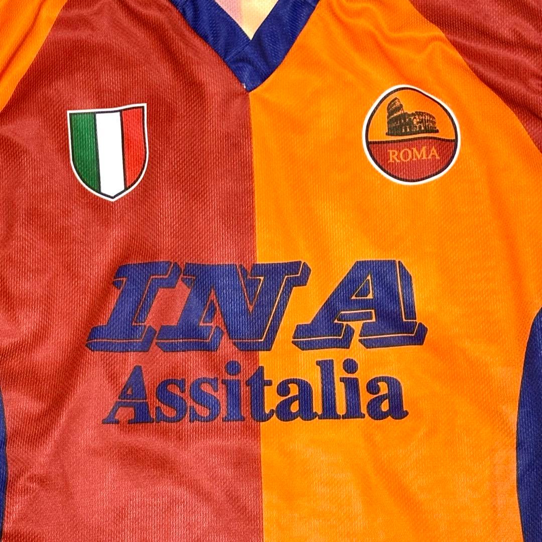 【極美品】INA Assitalia ROMA TOTTI ゲームシャツ　XL