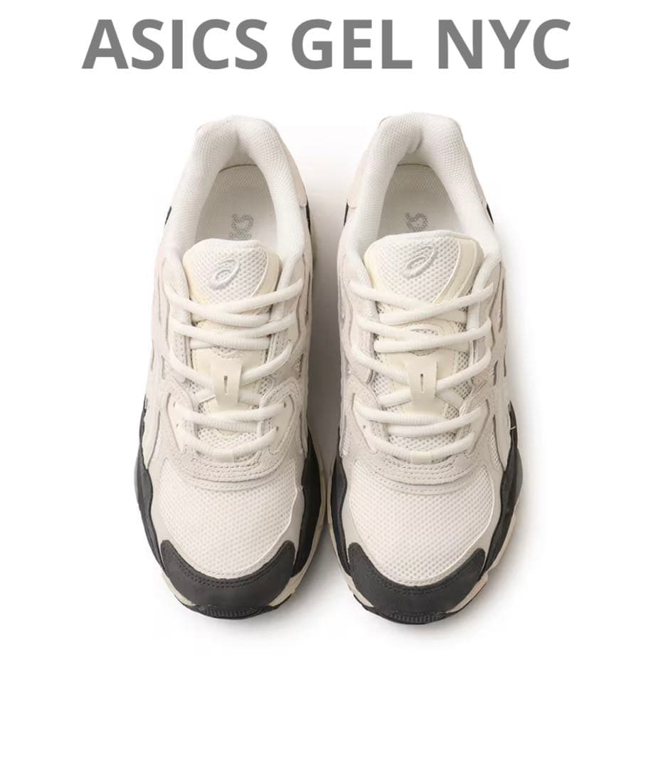 asics GEL-NYC WHITE/SMOKE GREY 箱付き