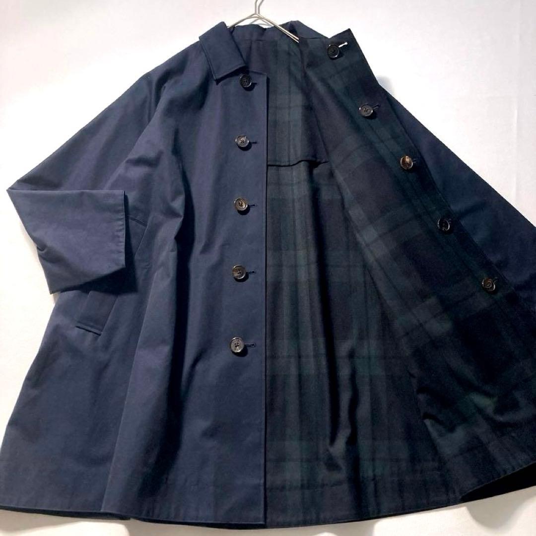 ジ*ウ様 【極美品】TICCA　23AW リバーシブルステンカラーショートコート