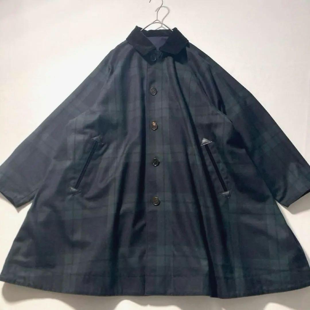 ジ*ウ様 【極美品】TICCA　23AW リバーシブルステンカラーショートコート